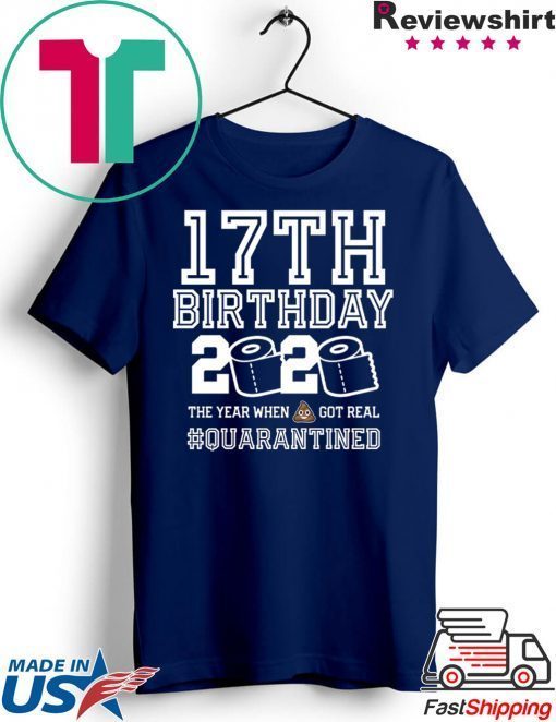17th Birthday Quarantined T-Shirt
