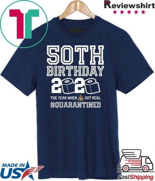 Quarantine Shirt, The One Where I Was Quarantined 2020 , 50th Birthday T-Shirt