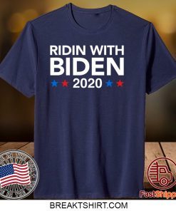 Ridin With Biden Gift T-Shirts