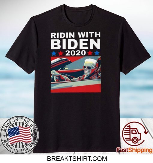 Ridin With Biden Shirt - Ridin With Biden 2020 For President Vintage Shirt - Ridin With Biden - 2020 Election - Vote Joe Biden Gift T-Shirt