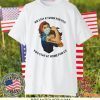 STRONG WOMAN TATTOOS NURSE WE STAY AT WORK FOR YOU YOU STAY AT HOME FOR US COVID-19 GIFT T-SHIRT