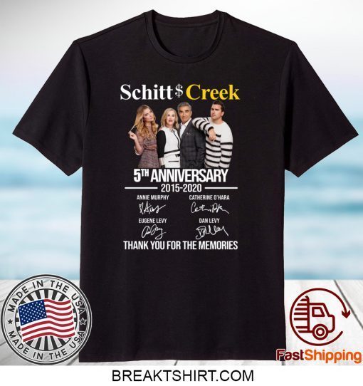 Schitt’s Creek 2015 – 2020 Signature Gift T-Shirts