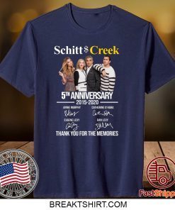 Schitt’s Creek 2015 – 2020 Signature Gift T-Shirts