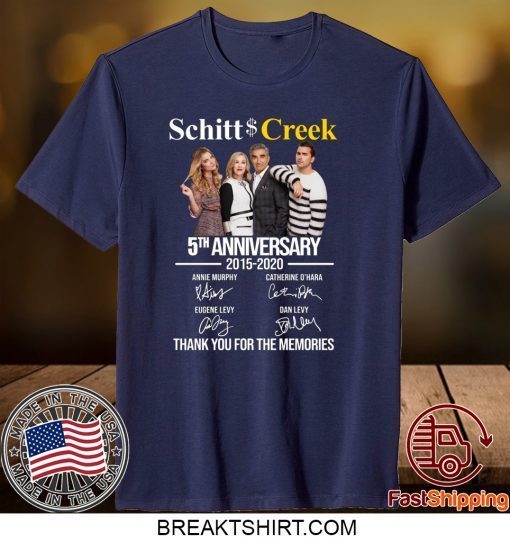 Schitt’s Creek 2015 – 2020 Signature Gift T-Shirts