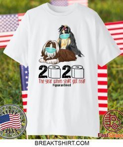 Shih Tzu Quarantined 2020 Gift T-Shirts