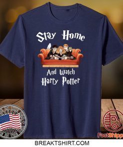 Stay home and watch Harry Potter Gift T-Shirts