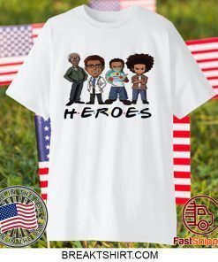 THE BOONDOCKS HEROES FRIENDS GIFT T-SHIRTS