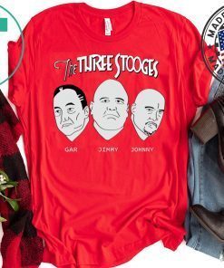 The Three Stooges Gar Jimmy Johnny Gift T-Shirts