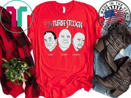 The Three Stooges Gar Jimmy Johnny Gift T-Shirts