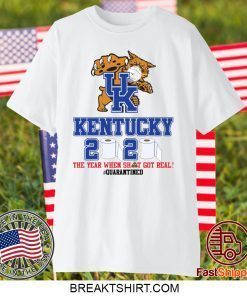 University of Kentucky 2020 toilet paper quarantine Gift T-Shirts