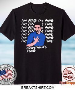 its fine im fine everything is fine Gift T-Shirt