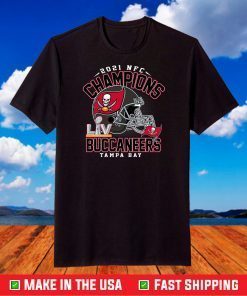2021 NFC Champions Tampa Bay Buccaneers,The Buccaneers Logo T-Shirt
