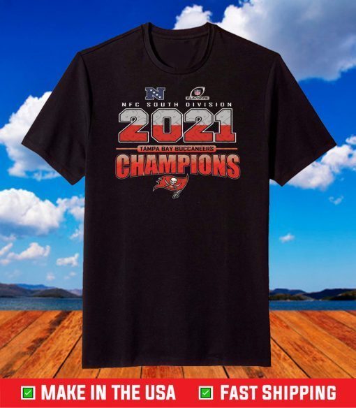 2021 nfl Playoffs Division Champions Tampa Bay Buccaneers T-Shirt