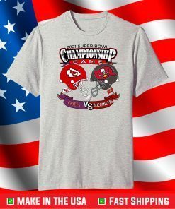 Chiefs vs Buccaneers Championship Game,Super Bowl 2021 T-Shirt