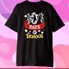 101 School Days Tshirt Dalmatian Dog 100th Sayings Gift T Shirt
