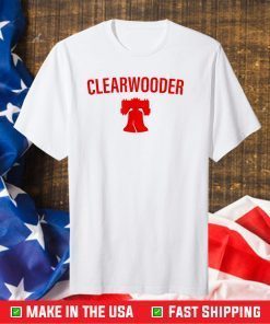 Clearwooder Funny Gift Philly Baseball Gift T-Shirt