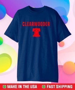 Clearwooder Funny Gift Philly Baseball Tee Clearwater Classic T-Shirt