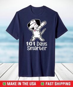 Dalmatian Dabbing Funny Dalmation Dog 101 Days Smarter Gift T-Shirts