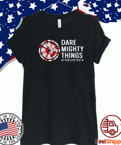 Dare Mighty Things Perseverance Mars Rover Hidden Code T-Shirt
