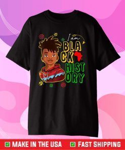 I Am The Strong African Boy Black History Classic T-Shirt