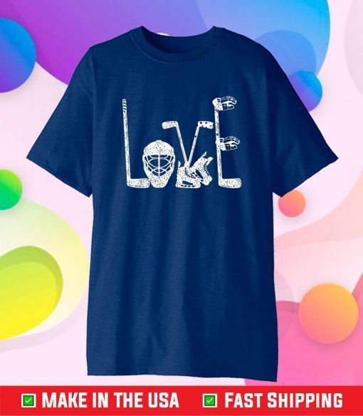 Ice Hockey valentine's day for lovers hockey Boys Classic T-Shirt
