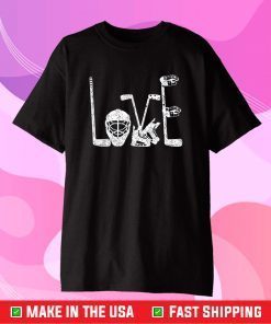 Ice Hockey valentine's day for lovers hockey Boys Classic T-Shirt