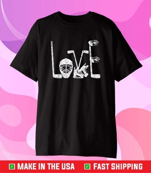 Ice Hockey valentine's day for lovers hockey Boys Classic T-Shirt