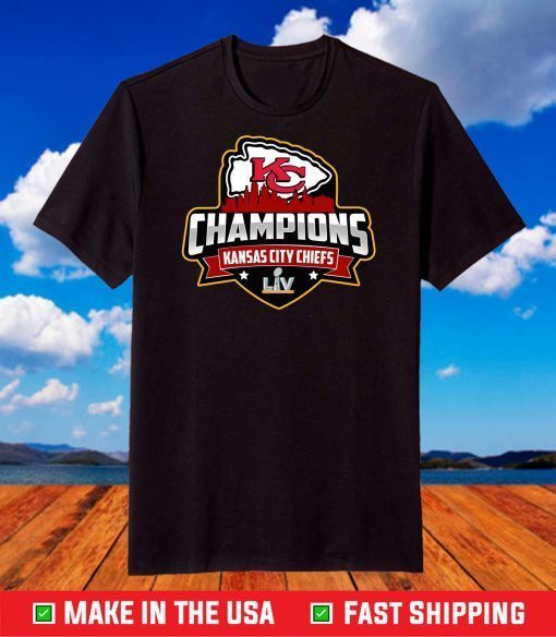 KC Chiefs Champions Super Bowl 2021,Kansas City Chiefs NFL T-Shirt