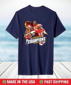 Kansas City Chiefs Super Bowl Champions 2021 Football Fan T-Shirt, KC Chiefs AFC West Champions 2021 Shirt