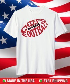 Kansas City Chiefs Super Bowl Football T-Shirt