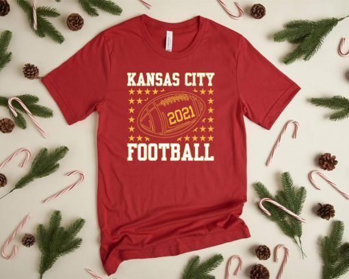 Kansas City Football Vintage KC Missouri Chief,Kansas City Football T-Shirt