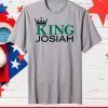 King Josiah White Classic T-Shirts