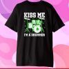 Kiss Me I'm A Drummer Happy St. Patrick's Day Unisex T-Shirt