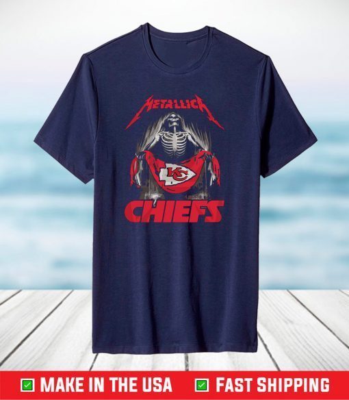 Metallica Kansas City Chiefs Football 2021 T-Shirt