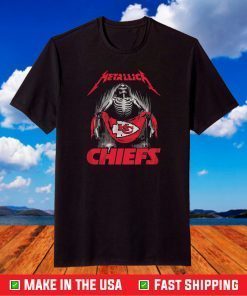 Metallica Kansas City Chiefs Football 2021 T-Shirt