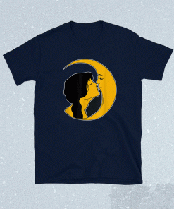 Moon Kissing Aesthetic Streetwear Soft Grunge Shirt