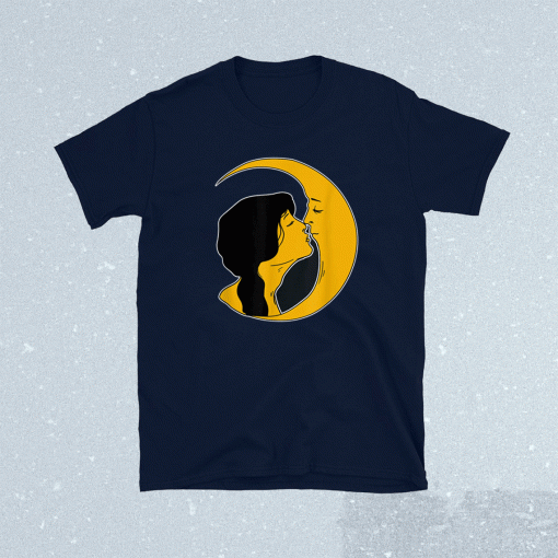 Moon Kissing Aesthetic Streetwear Soft Grunge Shirt