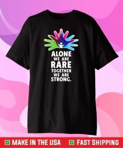 Rare Disease Day 2021 - TOGETHER WE ARE STRONG RARE DISEASE Unisex T-Shirt