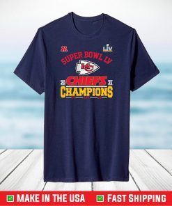 Super Bow LV 2021 Kansas City Chiefs Champions Shirt, Chiefs Champions 2021 Shirt