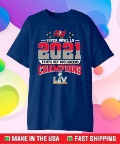 Tampa Bay Champions, Super Bowl Champions, The Buccaneers Win Super Bowl 2021 Unisex T-Shirt