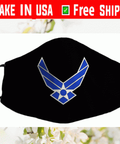 AirForce Logo Face Masks - U.S. AIR FORCE Face Mask