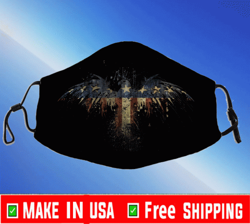 American Eagle Flag Face Mask