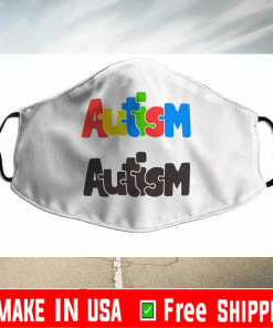 Autism 2021 - Autism Awareness Cloth Face Mask
