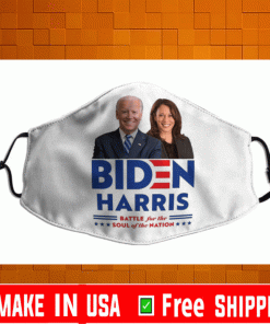 Biden Harris Battle For The Soul Of The Nation Face Mask 2021