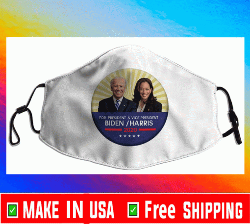 Biden Harris For President & Vice President 2021 Face Mask