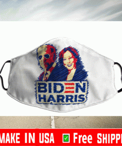 Biden Harris President Face Mask