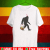 Bigfoot Easter Design with Easter Basket and Bigfoot T-Shirt