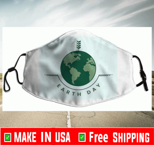 Earth Day And Environment Face Mask