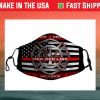 Firefighter Tradition Dedication Thin Red Line Sacrifice USA Face Mask