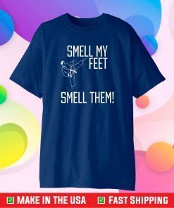 Funny Smell Feet Karate & Jiu Jitsu Jiu-Jitsu Design Gift T-Shirt